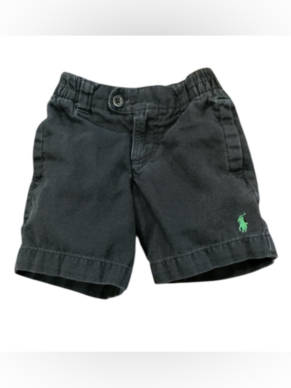 Authentic Ralph Lauren Polo toddler boys navy designer shorts sz 2T